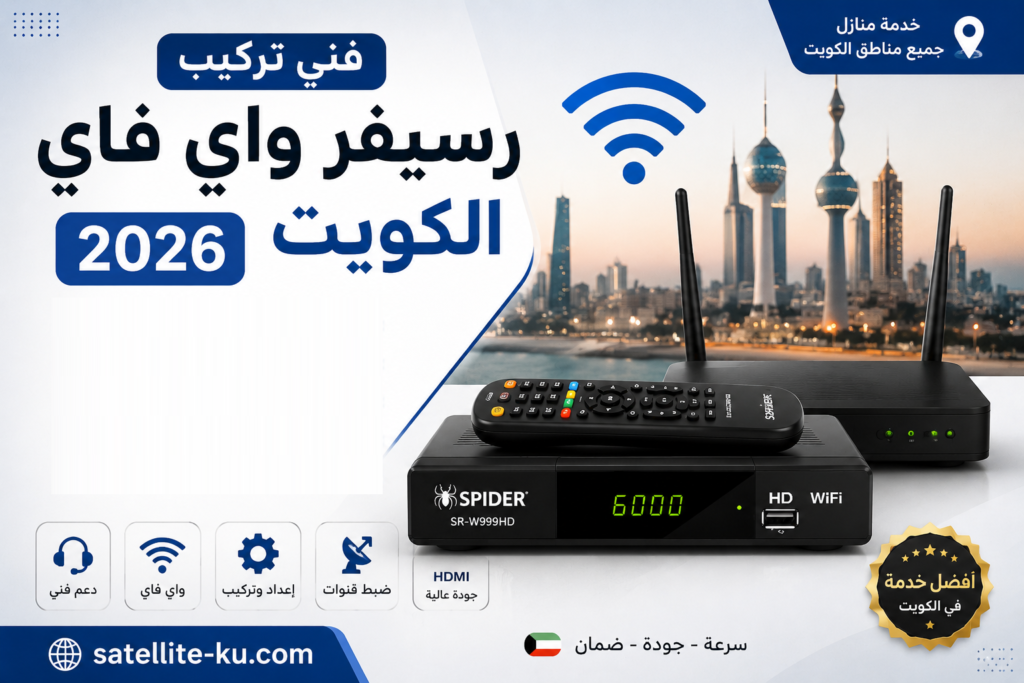 فني تركيب رسيفر واي فاي الكويت 2026